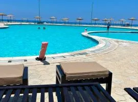 See view Chalet 3 bedrooms Doaa elsmaa north cost stand alone 1 Ac 2 fans for family only