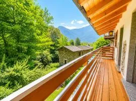 Chalet nel verde a Samolaco - Terrazzo
