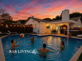Luxurious 5BR 2BA Holiday Home with Pool, Grill, Sauna & Game Room