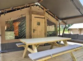 Riverfront Safari Tent Near Virginia Tech