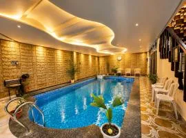 HOTEL SWIMMING POOL - SIVEE INN- Near Kashi Vishwanath Temple & Ganga Ghat - Free Wi-Fi - near Hotel Avyaan Palace -Room Service & Warm Hospitality - BEST HOTEL IN VARANASI