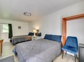 Walk to Schroon Lake! Studio w/ Shared Fire Pit