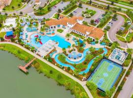 Luxury WaterPark Free Access 6BR 5BA Disney, готель у місті Кіссіммі