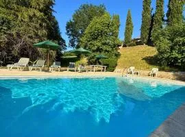Large stone house, pool, and leisure activities