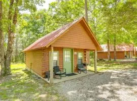 Close to Blanchard Caverns! Nature-Centric Cabin