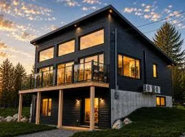 Chalet Mysa Spa Lac access Firepit pit SKI