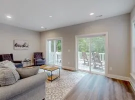 Charming lakefront retreat with game room and covered dock access