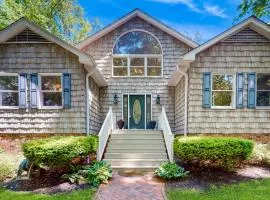 Stunning lakefront retreat w/firepit, game room, & water views