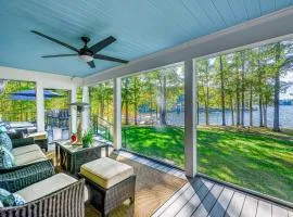 Lakefront Home with Private Dock, Hot Tub, Fireplace, & Central A/C - Free WiFi