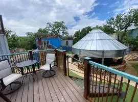 SE Wichita Mountains Tiny House Stay w Patio Suite
