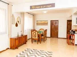 Maskani I - 2BR, Fast Wi-Fi, GenSet, Workspace, Secure Gated Estate, 5mins to Beach