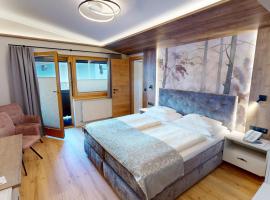Hotel-Garni Jakober - B&B und Appartements, hotelli kohteessa Tux