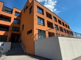 Moderne zariadený apartmán s terasou