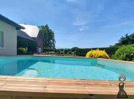 Maison Miqueu 6ch-3sdb 4/15 pers-Pau-Lourdes