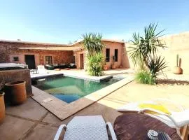 Refuge Berbère - maison beldi et piscine - Marrakech - Ourika