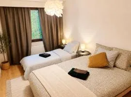 Boreal Pines Apartment in Rovaniemi, Lapland with Sauna, Balcony for Northern Lights & Free Parking