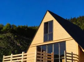 Wooden cottage in Svaneti