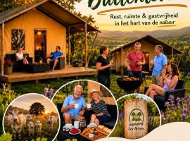 Glamping Les Arbres, Luxe Safaritent met zwembad, viešbutis mieste Cronat