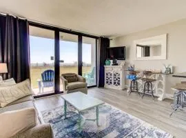 Oceanfront comfort awaits in this 1-bedroom retreat in Carolina Beach