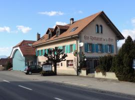 Hotel de la Gare, hotel s parkováním v destinaci Cousset 