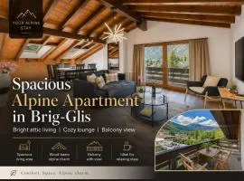 Spacious apartment in Brig-Glis