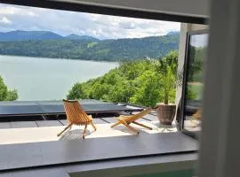 Moon Lake Bicaz - Aurora Sky