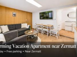 Charming vacation apartment near Zermatt, готель у місті Ранда