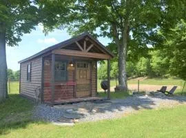 Serene Glamping Cabin with Luxury Bedding Near Finger Lakes in Ithaca, New York