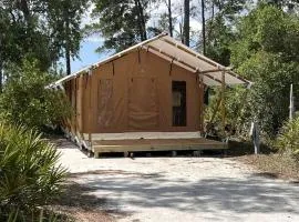 Relaxing Safari Tent with Fire Pit Near Anna name Island in Bradenton, Florida