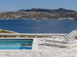Lunar Villa, hotel i Glastros