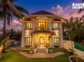StayVista at Cerulean Frame with Pool, WiFi