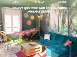 Jungle Urbain- Sauna - Ciné - Hamac - Hyper centre