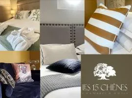 LES 15 CHENES Chambres d hôtes, parc arboré de 5000 m2 à 20KM du PUYDUFOU Une suite familiale et 3 chambres doubles