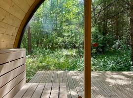 Leśna Sauna Wilcze Wzgórze – hotel 