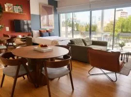 Loft in Roma Norte - Design, Rooftop and AC