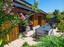 Maison Bassin d'Arcachon - Arès - Proche plage et commerces, 3 chambres, 8 personnes, Climatisation