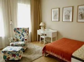 Center of city apartments, bus station 1min, airport 5 min