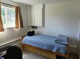 Room with private kitchenet and private bathroom