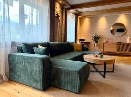 Design Apartment im Chalet Stil für bis zu 6 Gäste