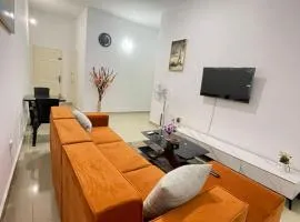 Appartement meublé avec jardin et cour arrière dans la cité résidentielle Marina