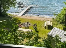 Waterfront Leech Lake Cabin: Dock, Fire Pit, Deck