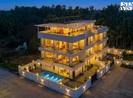 StayVista at Villa Solasta with BBQ and Swimming Pool