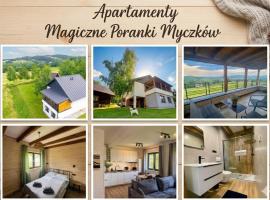 Magiczne Poranki Apartamenty Myczków, khách sạn ở Polańczyk