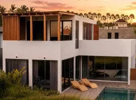 Glass House 2BR Villa in Rice Filed, Ubud
