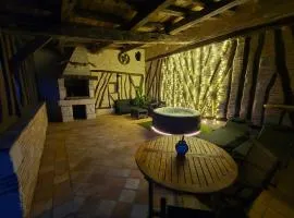Studio cosy avec jacuzzi privé - terrasse couverte