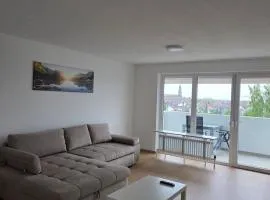 Large 4-room apartment with balcony and underground parking