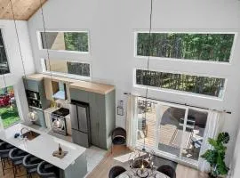 Le Petit Frontenac - Chalet haut de gamme avec spa à Shannon - Resort près de Québec