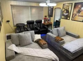 Hot Tub and Home Theatre in the Hood