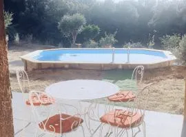 Très joli gîte T3, 55m2 climatisé avec Piscine Privée région Propriano 5 personnes