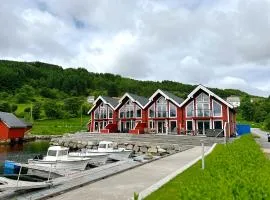 Måløy Fjordbuer moderne og luksuriøse med havutsikt